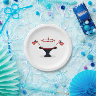 Fourth of July Party Paper Plates