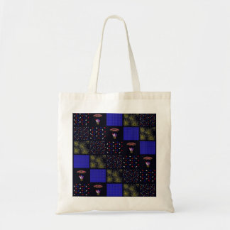 Fourth of July Patchwork Pattern - July 4th Tote Bag