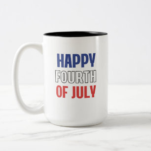 Fourth of July Patriotic Mug