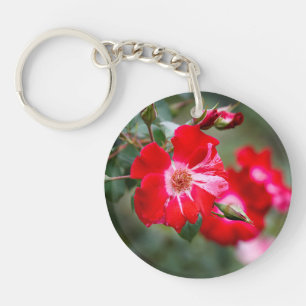 Fourth of July Shrub Key Ring