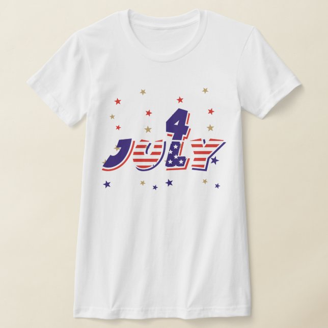 Fourth of July T-shirts (Laydown)