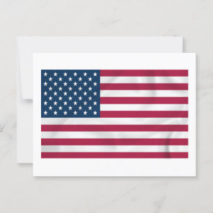 Fourth of July USA Pride Postcard