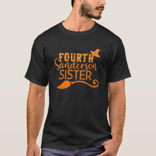 Fourth Sanderson Sister Happy Halloween Witch Broo T-Shirt