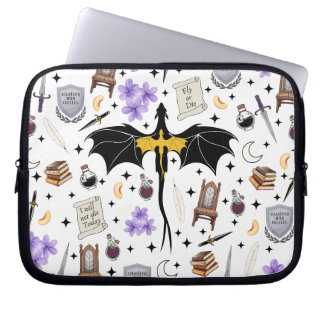 Fourth Wing Laptop Sleeve Carry Case Bookish Gifts