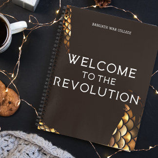 Fourth Wing-Welcome to the Revolution Notebook