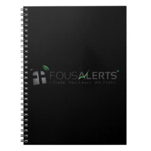Fousalerts note taker! spiral notebook