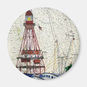 Fowey Rocks Magnet