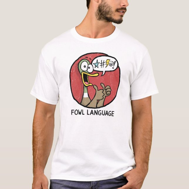 Fowl Language Thumbs Up Shirt (Front)