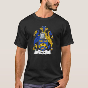 Fowler Coat of Arms Fowler Family Crest T-Shirt