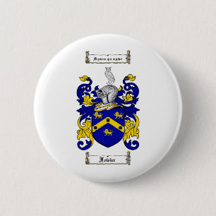 FOWLER FAMILY CREST - FOWLER COAT OF ARMS 6 CM ROUND BADGE