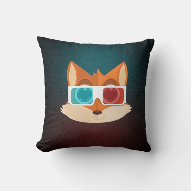 Fox - 3D   Cushion (Front)