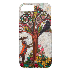 fox and crow Case-Mate iPhone case