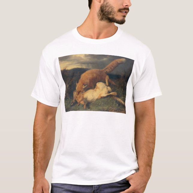 Fox and Hare, 1866 T-Shirt (Front)