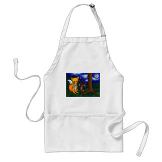 fox and hare love story standard apron