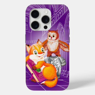 fox and owl iPhone 15 pro case
