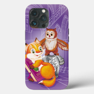 fox and owl iPhone 13 pro case