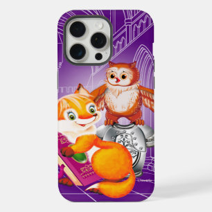 fox and owl iPhone 15 pro max case