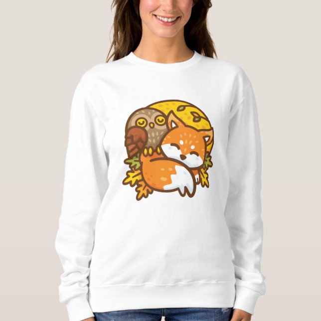 Fox and Owl Sweatshirt (Front)