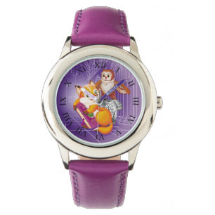 fox and owl violet watch