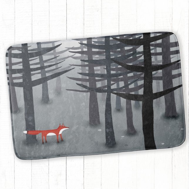 Fox and the Forest Bath Mat (The Fox and the Forest bath mat)