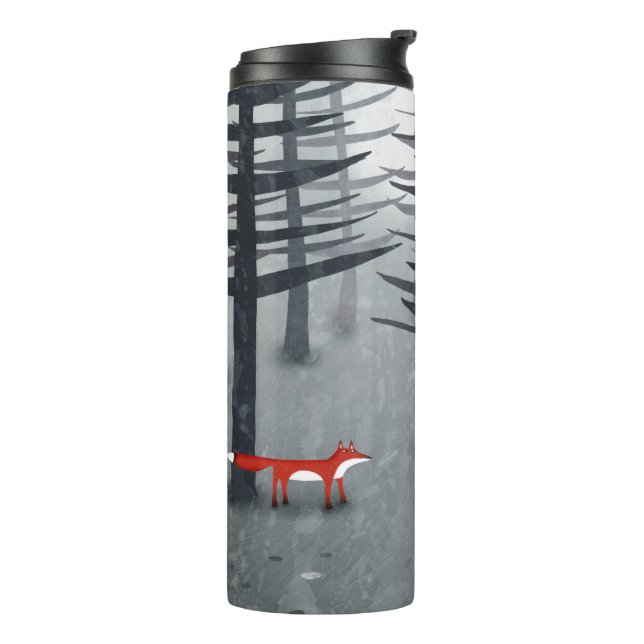 Fox and the Forest Thermal Tumbler (Rotated Left)