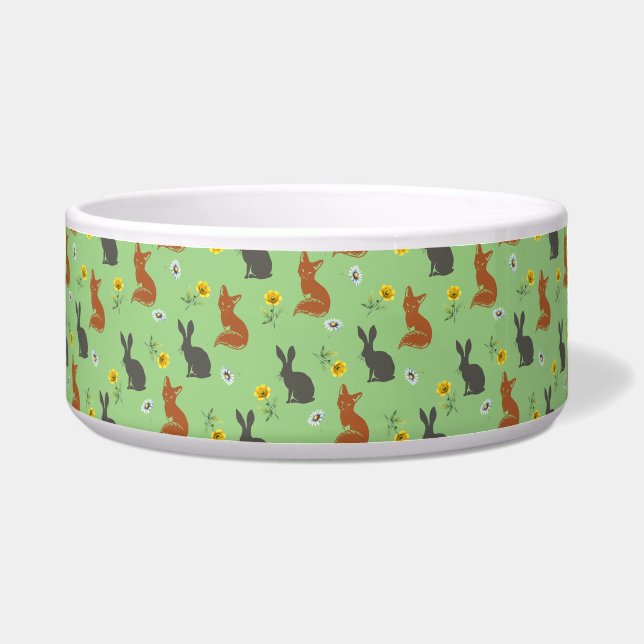 Fox and the Rabbit: soft green (Front)