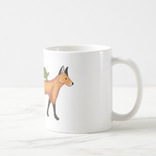 Fox and Turtle Mug