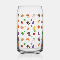 fox and vegetable pattern