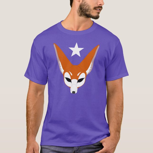 FOX AND WHITE STAR T-Shirt (Front)