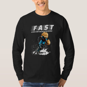 Fox Animal Dog Bicycle   Graphic And More T-Shirt