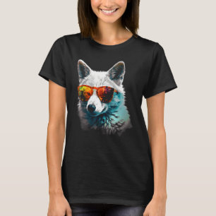 Fox  Animal  Sunglasses Animal Fox T-Shirt