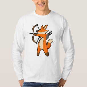 Fox as Archer with Arrow & Bow T-Shirt