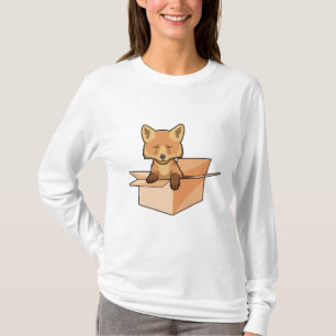 Fox as Baby in Box T-Shirt