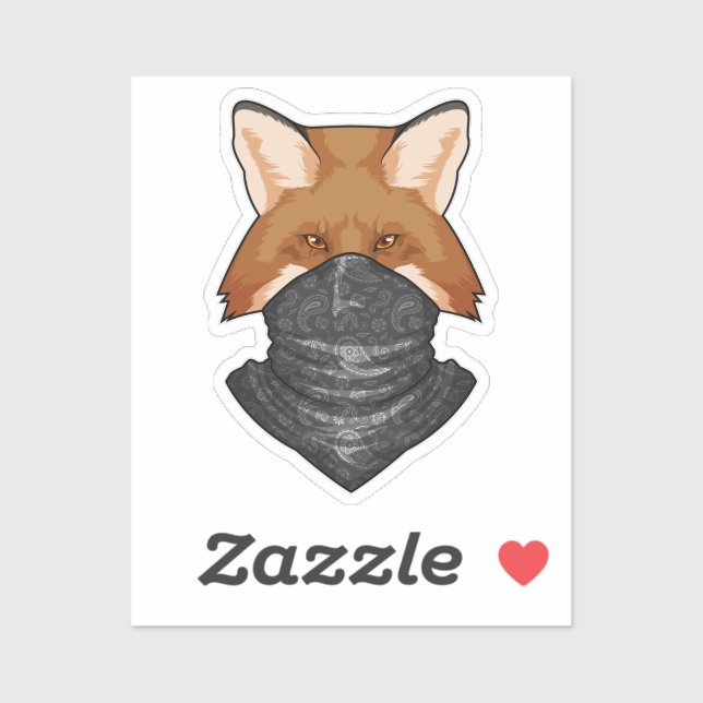 Fox as Bandit with Kerchief (Sheet)