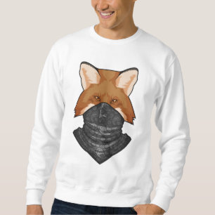 Fox as Bandit with Kerchief Sweatshirt