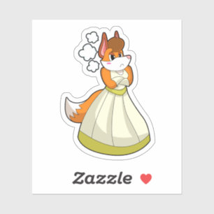 Fox as Bride with Wedding dress.PNG