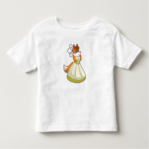 Fox as Bride with Wedding dress.PNG Toddler T-Shirt