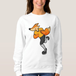 Fox as Football player with Football Sweatshirt