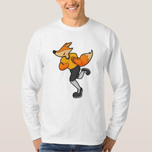 Fox as Football player with Football T-Shirt