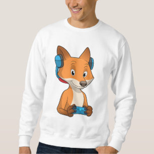 Fox as Gamer with Joystick Sweatshirt