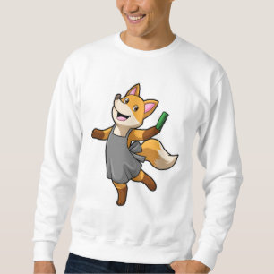 Fox as Hairdresser with Scissors Sweatshirt