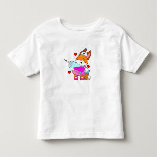 Fox as Nurse with Syringe Toddler T-Shirt
