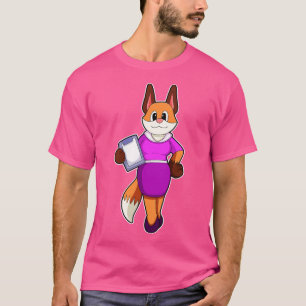Fox as Secretary with Skirt T-Shirt