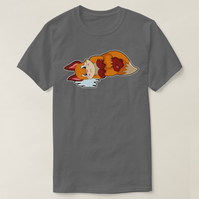 Fox at Crying T-Shirt (Design Front)