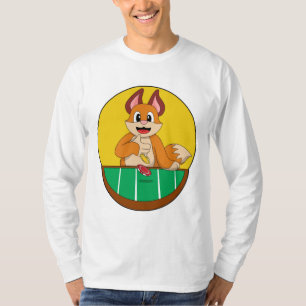 Fox at Poker with Poker chips T-Shirt