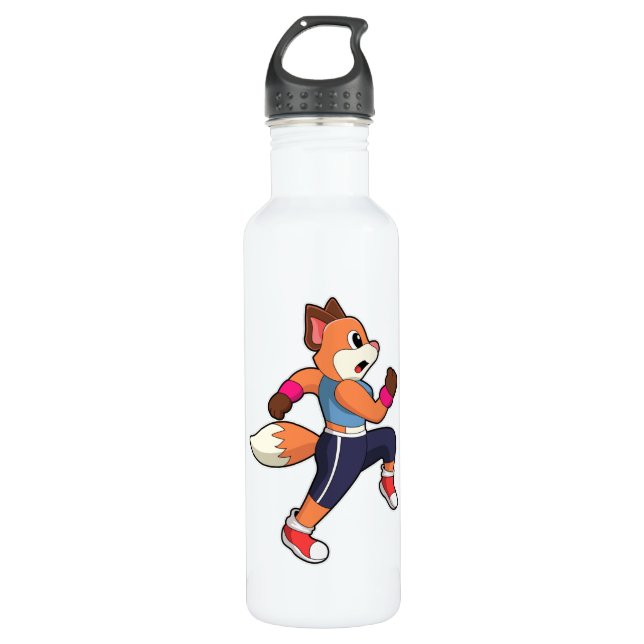 Fox at Running 710 Ml Water Bottle (Front)