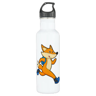 Fox at Running with Backpack 710 Ml Water Bottle