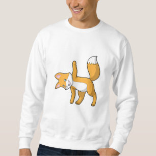 Fox at Yoga Stretching Sweatshirt