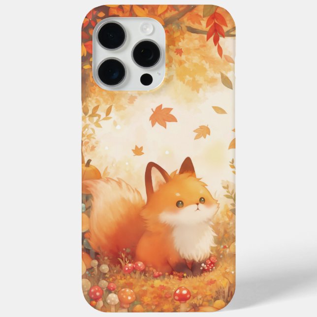Fox Autumn Retreat Case-Mate iPhone Case (Back)