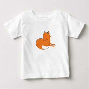 Fox Baby Fine Jersey T-Shirt, White T-Shirt